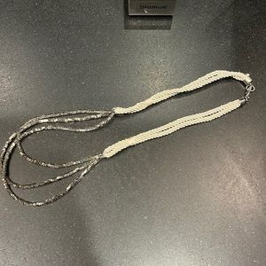 J. Crew Metallic & Rope Necklace